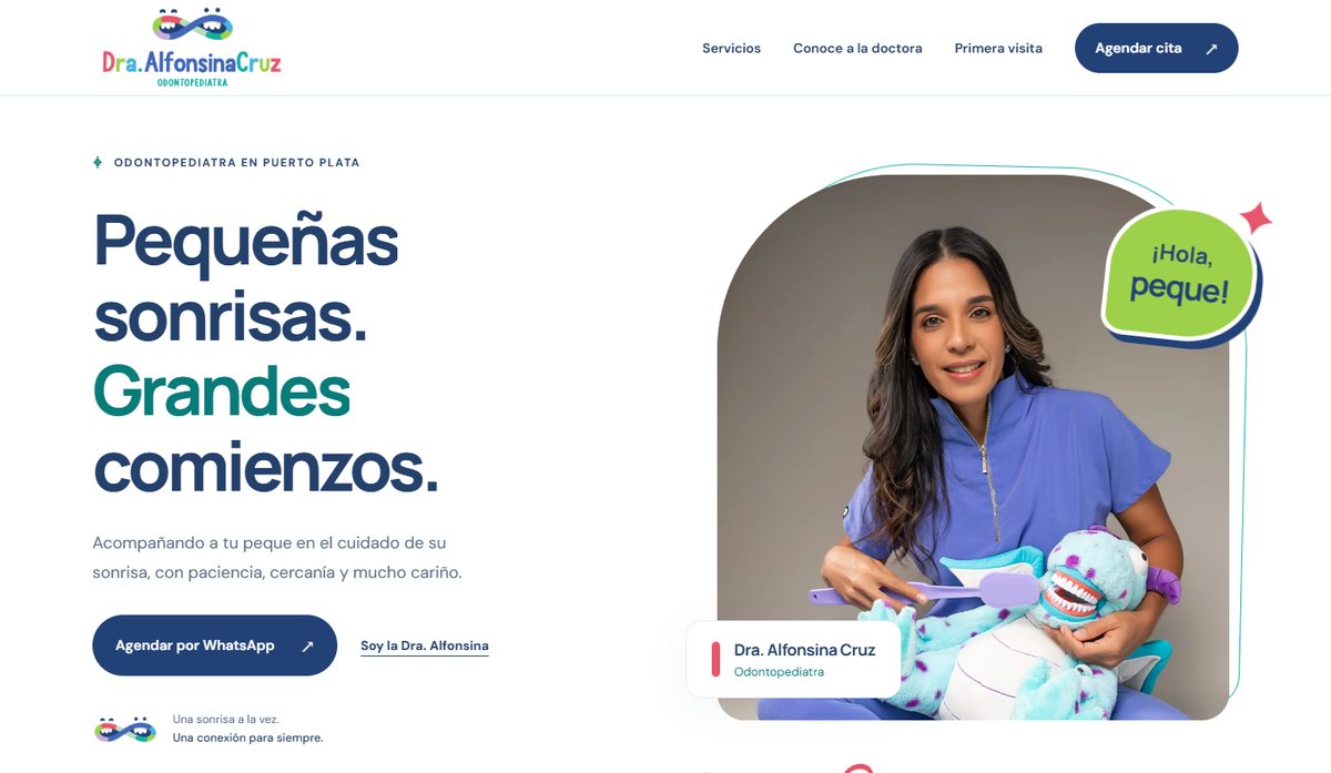 Sitio web de la Dra. Alfonsina Cruz